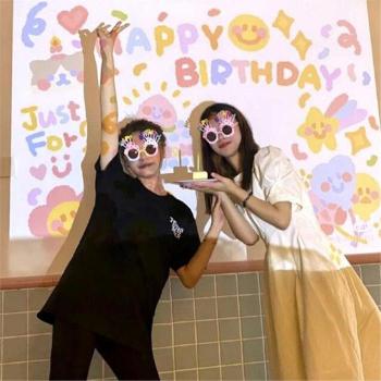 [101랩스] 월데코 미니빔 생일축하 필름 프로젝터 가성비 원룸 (S9814089)