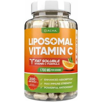 [해외] DACHA 리포조말 비타민C 1700mg 200정 B07DR13XSX p20 건강보조식품