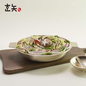 장인 IZ60FS72 식당 주방식기 놋그릇 방짜 유기전골냄비