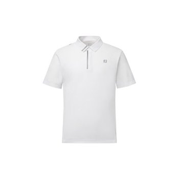 풋조이골프반팔티 VQA RHRFJ41428 에센셜 우븐 폴로 셔츠 White