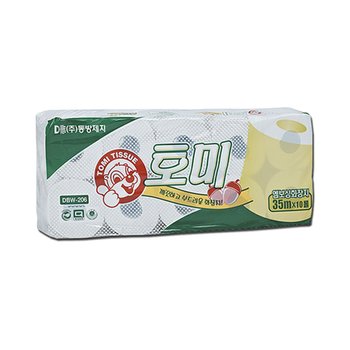 토미 두루마리 롤 화장지 엠보 2겹 35m 10롤 X 10팩