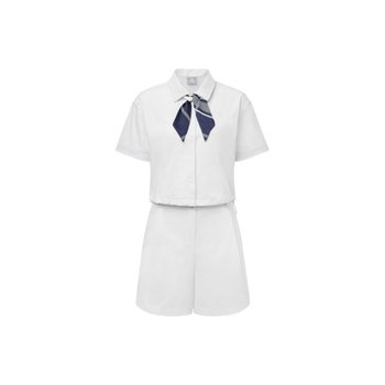풋조이골프반팔티 VQA RHRFJ41597 여성 에센셜 점프수트 White