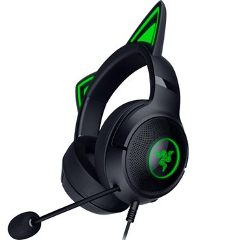 [해외] Razer Kraken Kitty V2 Black Razer Chroma RGB HyperClear TriForce 40mm 7.1 레이저 개성적인