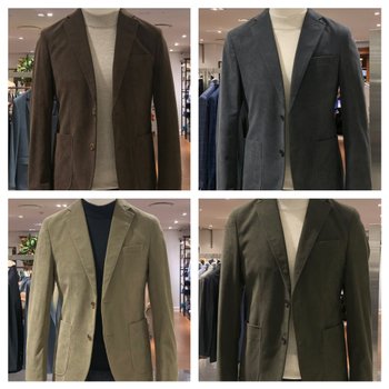 [신세계백화점]킨록 24년 FW 슬림핏 코듀로이 재킷 4종 FIB91C2M9