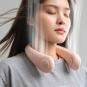 쿨윈드 OA21IF63 USB 넥밴드 선풍기 목풍기
