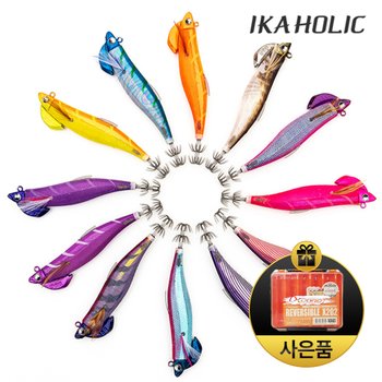 아이마루 이카홀릭 팁런 에기(10개구매시 10구에기케이스 증정) 3.0호 TR에기/무늬오징어,갑오징