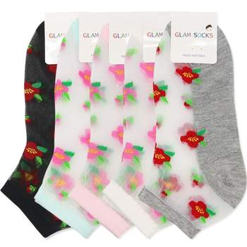 여성 모노 패션 양말  단목 미플 5켤레 여름여자양말