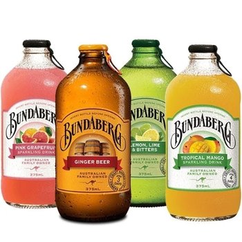분다버그375ml 12병 핑크자몽 진저비어 레몬라임 망고_24674822