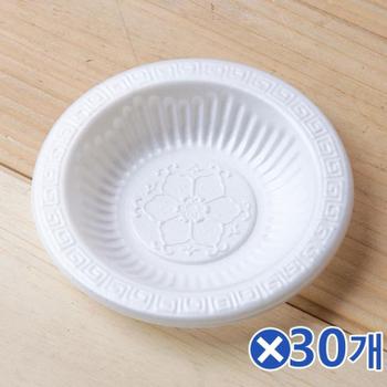 [BF12] 캠핑용품 PS일회용접시 10cm 10Px30개 길거리음식그릇