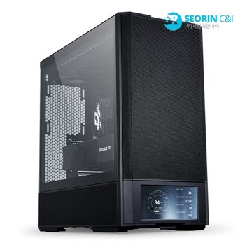 [서린공식] 리안리 LANCOOL 207 DIGITAL 블랙