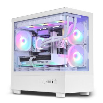 싸이번 LIMPID SC-M5 미니타워 케이스 화이트