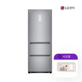 [렌탈] LG 디오스 김치냉장고 스탠드 327L 샤이니퓨어 K332SS141 월46500원 5년약정