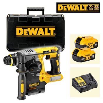 디월트 DCH273P2 20Vmax 5.0Ah x2팩 BL 충전 로타리 햄머드릴 함마 3모드 24mm/2.1J SDS PLUS