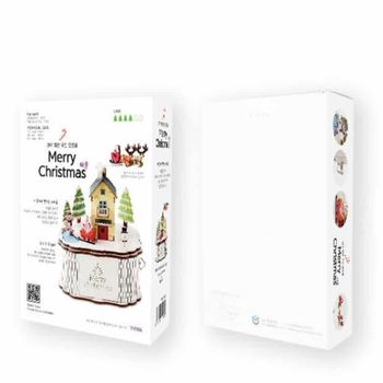 크라스마스 오르골 만들기 취미DIY키트 입체나무퍼즐 DIY조립키트 오르골DIY 오르골만들기키트