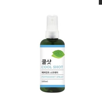 더허브샵 쿨샷 100ml 아로마바디미스트 상쾌한향기 허브용품 생활용품 방향제 디퓨져 섬유향수