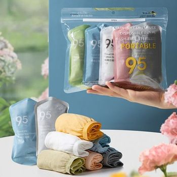 팬티공장 일회용 세트 출장 속옷 여성 마사지 순면 입원 샵 팬티 이너웨어 개