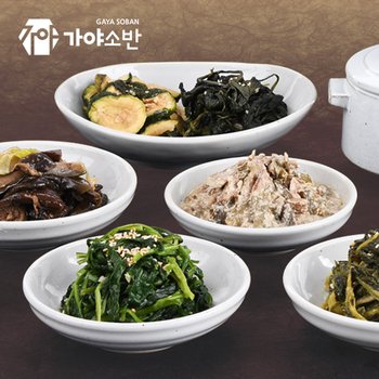 나물 제사나물 3종세트(고사리나물볶음160g+도라지나물볶음120g+국산시금치무침160g)