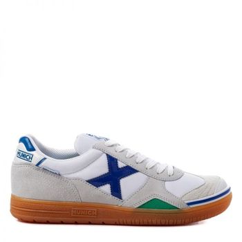 Munich 뮌헨 그레스카 실내 축구화 네이비/퍼플 7645192