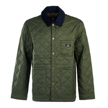 바버 X 메종 키츠네남성 케닝 퀼팅 자켓 MQU1735 GN73