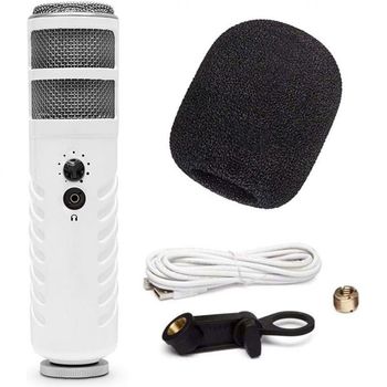 [해외] 독일 로데 마이크 방송용 Rode Podcaster MKII USB Radio Microphone Speaker Keepdrum WS02 Foa