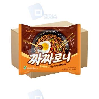 삼양 짜짜로니 140g 40봉 봉지면 짜장면 볶음짜장라면 (S38319444)
