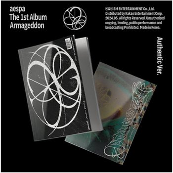 [중고] 개봉앨범 포카 없음 / 에스파 (aespa) - 정규1집 Armageddon (Authentic Ver.)