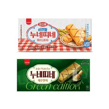 삼립 이천쌀 누네띠네 + 누네띠네 제주말차 세트