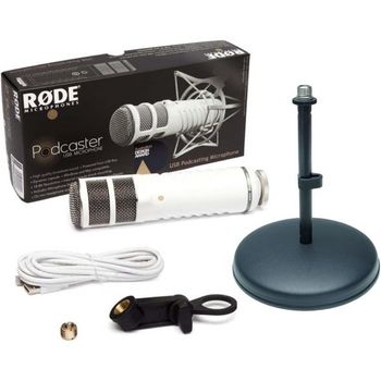 [해외] 독일 로데 마이크 방송용 Rode Podcaster MKII Dynamic Microphone USB Broadcasting Keepdrum T