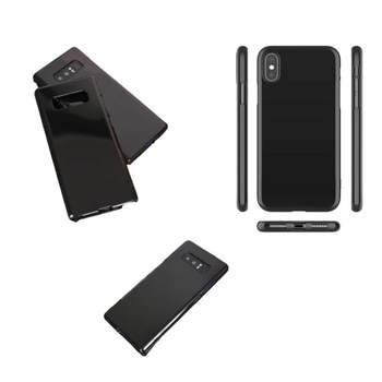 LG V35 실리콘 블랙 고광택 젤리 케이스 V350