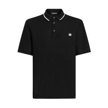 25FW 돌체앤가바나 폴로 티셔츠 G8SN2Z HU7UTN0000 Black