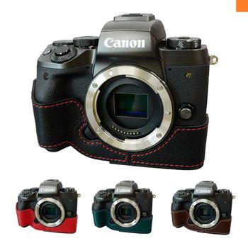 림즈 EOS M5 가죽 하프 속사 카메라케이스