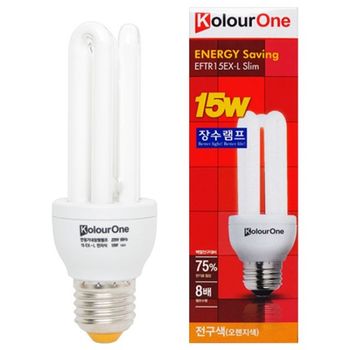 장수램프 YLA445D2 15W EFTR15EX-L SLIM 전구색