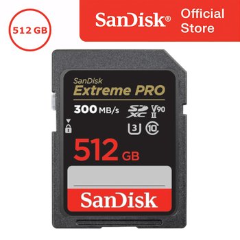 SanDisk Extreme Pro SDXC 512GB 512기가 UHS-II UHD V90 표준형 메모리카드 SDSDXDK