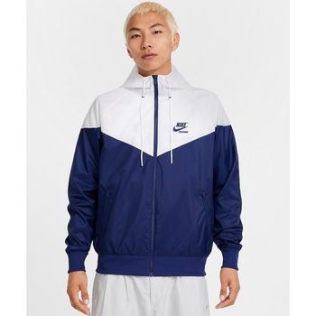 [해외] 우먼 나이키 AS M WVN WR LND GFX 자켓 재킷 HJ2041-100 - 네이비x화이트 10309663