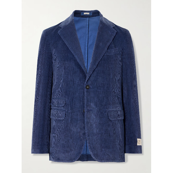 26 SS 마시모 알바 블루 캐치2 프린스 오브 웨일즈 체크 코튼 블렌드