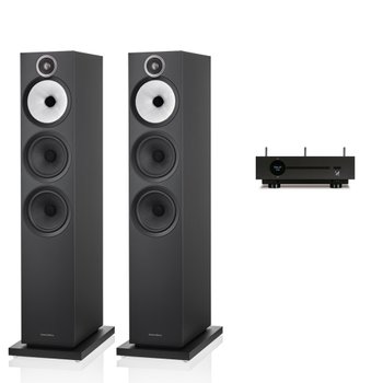 쿼드 Artera Solus Play + B&W 603 S3 하이파이 오디오 앰프 스피커