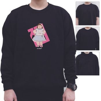 키밍 확찐자 남자무지티 커스텀후드티 민소매티셔츠 오버핏반팔티