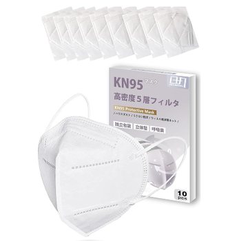 [해외] 히마루 우품 KN95 마스크 5층 개인 포장 부직포 20장 세트 고기능 구조 필터