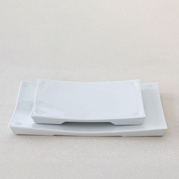 이천도자기 강백자 직사각접시 소 20.5cm(WF557FC)