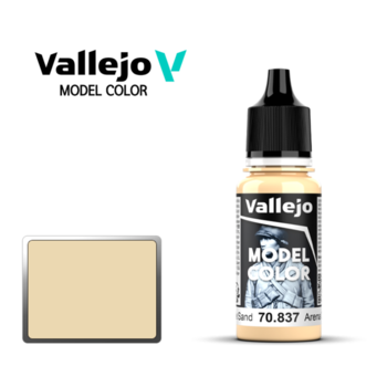 바예호 뉴모델컬러 Pale Sand 70837 (022) 아크릴도료 18ml 도색