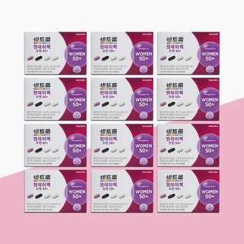 센트룸 원데이팩 우먼 50+ 30팩 x 12박스 하루한팩 간편한섭취(12개월분)어머니 부모님선물 종합영양제