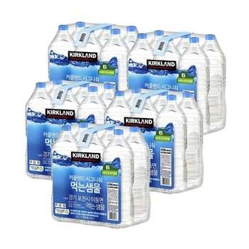 커클랜드 시그니춰 먹는샘물 무라벨 생수 2L X 30병 코스트코