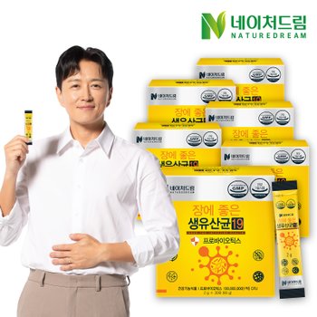 장에 좋은 생유산균19 2g x 30포(60g) 6박스