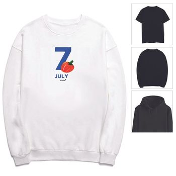 상세설명 참조 키밍 July 티셔츠 7월 여름 장마 더위 기본티