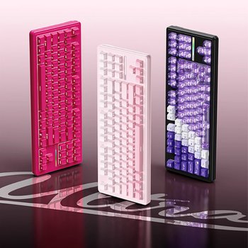 [해외] XINMENG M87Ultra 무선 기계식 키보드 10000mAh Gasket구조 PBT키캡