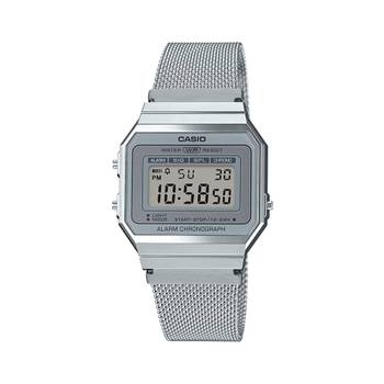 카시오 A-700WM-7A 빈티지 사각 디지털 공용 메탈 시계