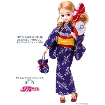 [해외] 타카라토미(TAKARA TOMY) 리카짱 유카타 도쿄 2020 올림픽 엠블럼