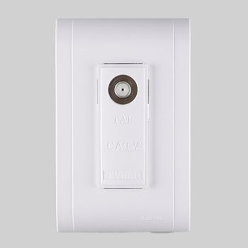 전화통신 미르 1개용 2기 8DB CATV-UNIT 75x120mm