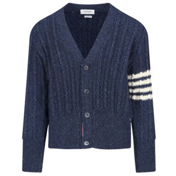 사선완장 케이블 클래식 브이넥 가디건 블루 MKC486B Y1506 424 58523735