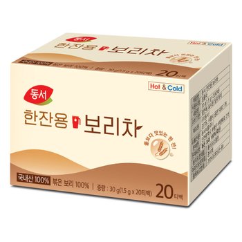 동서 한잔용 보리차 20T